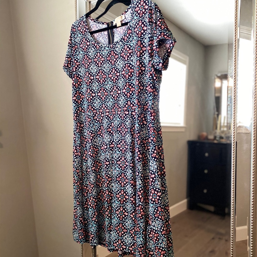 Plus Size Michael Kors Printed Dress size 1X
